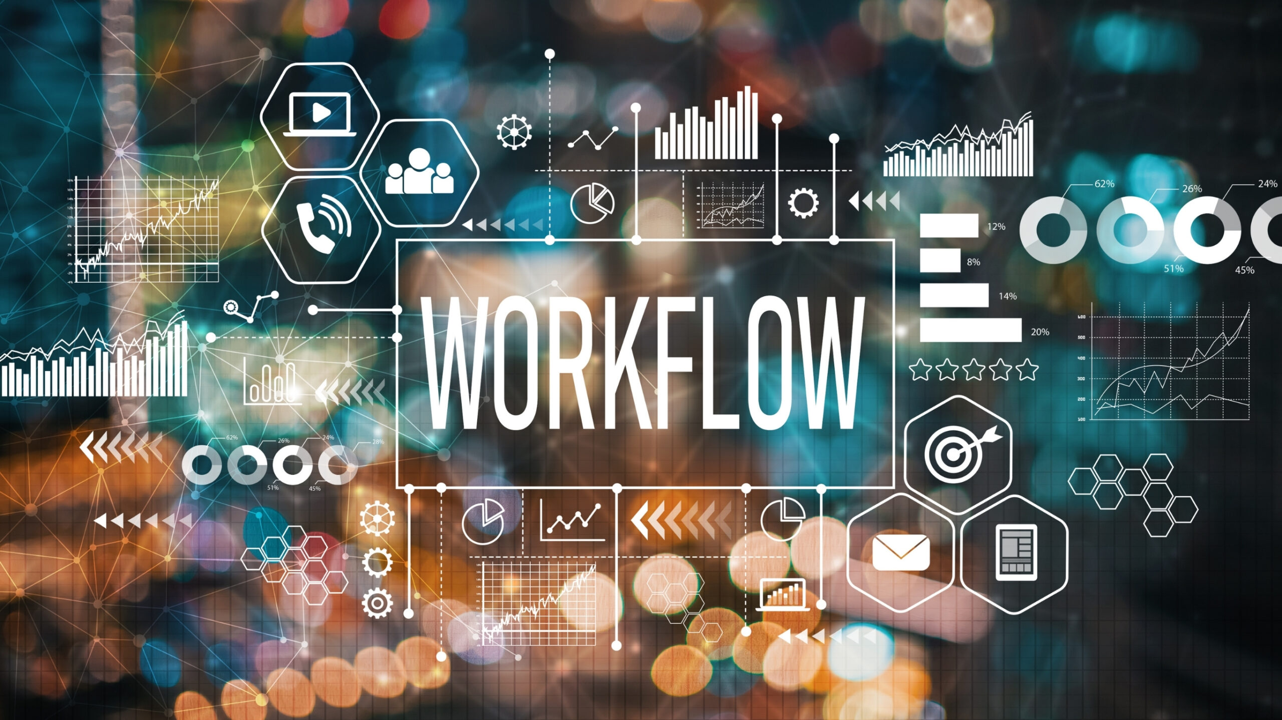 n8n and AI workflow automation connecting business tools like email, chat, and spreadsheets